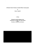 Cover page: A molecular genetic evaluation of familial dilated cardiomyopathy