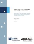 Cover page: Opportunity-Rich Schools and Sustainable Communities: Seven Steps to Align High-Quality Education with Innovations in City and Metropolitan Planning and Development