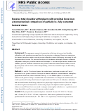 Cover page: Reverse total shoulder arthroplasty with proximal bone loss: a biomechanical comparison of partially vs. fully cemented humeral stems