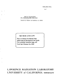 Cover page: Note on Transistors for Avalanche-Mode Operation