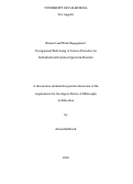 Cover page: Burnout and Work Engagement: Occupational Well-being of Service Providers for Individuals with Autism Spectrum Disorder