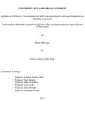 Cover page: Insights on herbivory : An examination of herbivore consumption and algal production on Hawaiian coral reefs