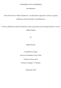 Cover page: How Do We Know What Freedom Is?: South South Cooperation, Chinese-Angolan Relations and the Grammar of Antiblackness