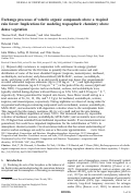 Cover page: Exchange processes of volatile organic compounds above a tropical rain forest: Implications for modeling tropospheric chemistry above dense vegetation