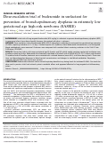 Cover page: Dose-escalation trial of budesonide in surfactant for prevention of bronchopulmonary dysplasia in extremely low gestational age high-risk newborns (SASSIE)