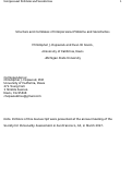 Cover page: Structure and correlates of interpersonal problems and sensitivities