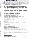 Cover page: FIB-4 stage of liver fibrosis is associated with incident heart failure with preserved, but not reduced, ejection fraction among people with and without HIV or hepatitis C.