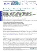 Cover page: The final piece of the Triangle of U: Evolution of the tetraploid Brassica carinata genome