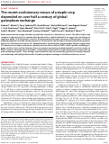 Cover page: The recent evolutionary rescue of a staple crop depended on over half a century of global germplasm exchange