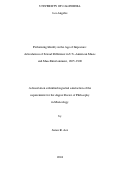 Cover page: Performing Identity in the Age of Imposture: Articulations of Sexual Difference in U.S.-American Music and Mass Entertainment, 1865–1900