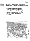 Cover page: Crossed-Beam Reaction of Carbon Atoms with Hydrocarbon Molecules I. Chemical Dynamics of the Propargyl Radical Formation, C{sub 3}H{sub 3} (X{sup 2}B{sub 1} from Reaction of C({sup 3}P{sub j}) with Ethylene, C{sub 2}H{sub 4}(X {sup 1}A{sub g})