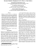 Cover page: Document Similarity Misjudgment by LSA: Misses vs. False Positives