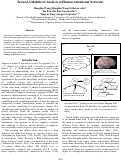 Cover page: Toward A Multilevel Analysis of Human Attentional Networks