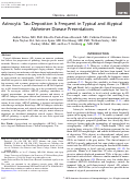 Cover page: Astrocytic Tau Deposition Is Frequent in Typical and Atypical Alzheimer Disease Presentations