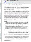 Cover page: ConStrains identifies microbial strains in metagenomic datasets