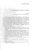 Cover page: La biogeografia insulare rivisitata