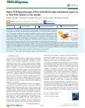 Cover page: Nano-FTIR Spectroscopy of the Solid Electrolyte Interphase Layer on a Thin-Film Silicon Li-Ion Anode