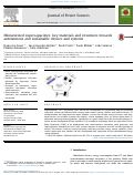 Cover page: Miniaturized supercapacitors: key materials and structures towards autonomous and sustainable devices and systems.