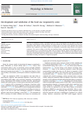 Cover page: Development and validation of the food cue responsivity scale