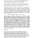 Cover page: Prevalence of and Factors Associated With Multidrug Resistant Organism (MDRO) Colonization in 3 Nursing Homes.