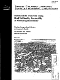 Cover page: Increase of the Transverse Strong Head-Tail Stability Threshold by an Alternating Chromaticity