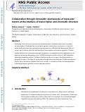 Cover page: Collaboration through chromatin: motors of transcription and chromatin structure