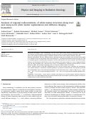 Cover page: Analyses of regional radiosensitivity of white matter structures along tract axes using novel white matter segmentation and diffusion imaging biomarkers