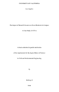 Cover page: The Impact of Shared E-Scooters on Travel Behavior in Campus: A Case Study of UCLA