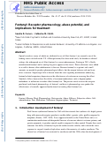 Cover page: Fentanyl: Receptor pharmacology, abuse potential, and implications for treatment.