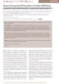 Cover page: Deep Learning–based Prescription of Cardiac MRI Planes