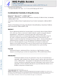 Cover page: Combinatorial chemistry in drug discovery