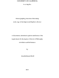 Cover page: Choreographing American Citizenship in the Age of the Improvised Explosive Device