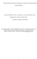 Cover page: Belief about drug assignment and abstinence in treatment of cigarette smoking using nortriptyline.