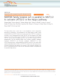 Cover page: MAP4K family kinases act in parallel to MST1/2 to activate LATS1/2 in the Hippo pathway