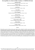 Cover page: Driving Habits of a Cohort of Older Canadians: A COMPASS-ND Study