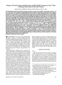 Cover page: Changes of serum leptin and endocrine and metabolic parameters after 7 days of energy restriction in men and women