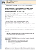 Cover page: Knee malalignment is associated with an increased risk for incident and enlarging bone marrow lesions in the more loaded compartments: the MOST study