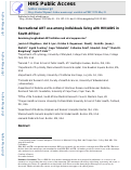 Cover page: Recreational ART use among individuals living with HIV/AIDS in South Africa: Examining longitudinal ART initiation and viral suppression