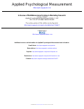 Cover page: A Review of Multidimensional Scaling in Marketing Research