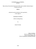 Cover page: Physical Layer Security Key Generation for Fiber Optic and Inter-Vehicular Optical Communication Link