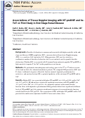 Cover page: Associations of Tissue Doppler Imaging with NT‐proBNP and hs‐TnT: A Pilot Study in End‐Stage Renal Disease