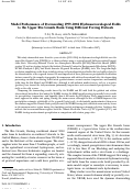 Cover page: Model Performance of Downscaling 1999–2004 Hydrometeorological Fields to the Upper Rio Grande Basin Using Different Forcing Datasets