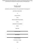 Cover page: Understanding how hourly approaches to emissions accounting and voluntary energy procurement can accelerate the decarbonization of the electric grid