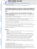 Cover page: Sexual Network Patterns and Their Association With Genital and Anal Human Papillomavirus Infection in Adolescent and Young Men