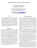 Cover page: How Similarity Affects the Ease of Rule Application