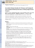 Cover page: Association between Baseline Iris Thickness and Prophylactic Laser Peripheral Iridotomy Outcomes in Primary Angle-Closure Suspects