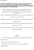 Cover page of Effects of Cannabis Use on Cigarette Smoking Cessation in LGBTQ+ Individuals