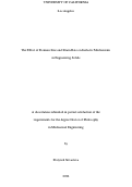 Cover page: The Effect of Domain Size and Strain Rate on Inelastic Mechanisms in Engineering Solids