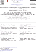 Cover page: Corrigendum to “QTc prolongation may be a late biomarker of orthotopic heart transplantation (OHT) rejection” [J Electrocardiol 49 (2016) 928–929]