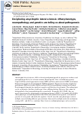 Cover page: Deciphering amyotrophic lateral sclerosis: What phenotype, neuropathology and genetics are telling us about pathogenesis